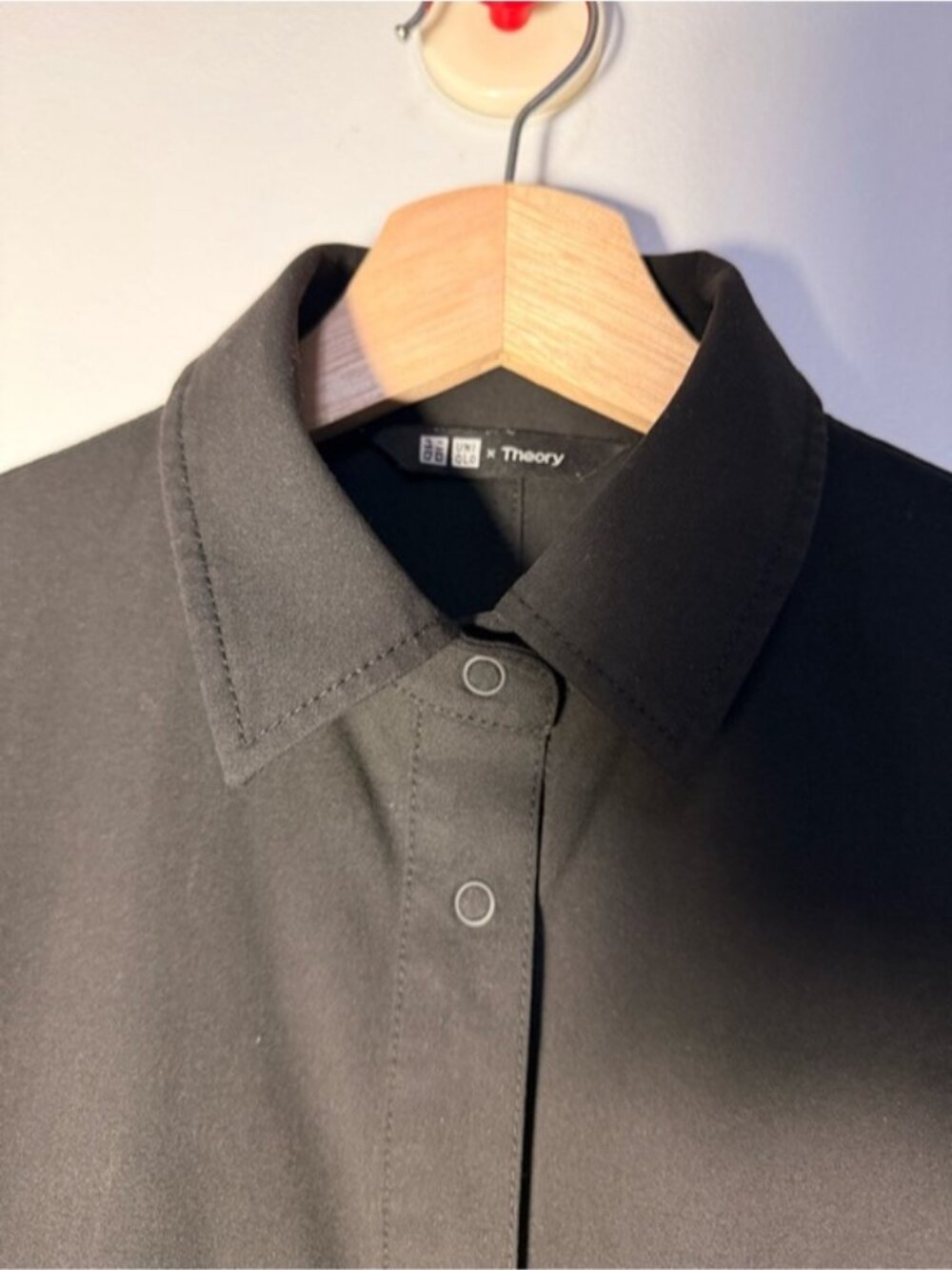 UNIQLO X THEORY STRETCH SHIRT JACKET - Picture 7 of 8